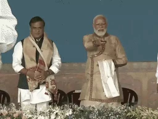 मोदी बोले-कांग्रेस शिलान्यास करके भाग जाती है