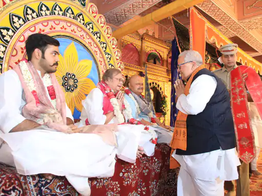 गोविंद देवजी मंदिर में तीन दिवसीय प्राकट्योत्सव शुरू