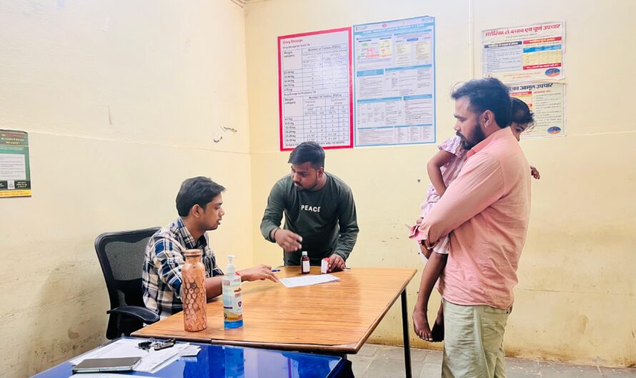 लसाड़िया में निःशुल्क चिकित्सा शिविर, 100 से अधिक बच्चों का हुआ परामर्श….
