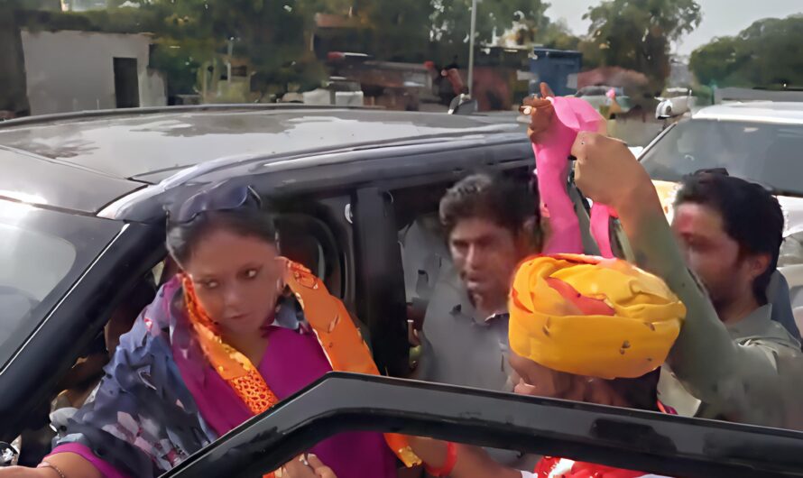 पूर्व मुख्यमंत्री वसुंधरा राजे प्रतापगढ़ पहुंची: शोकसभा में उमड़ा जनसैलाब…